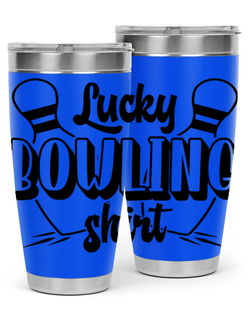 Lucky bowling shirt 690#- bowlig- Tumbler