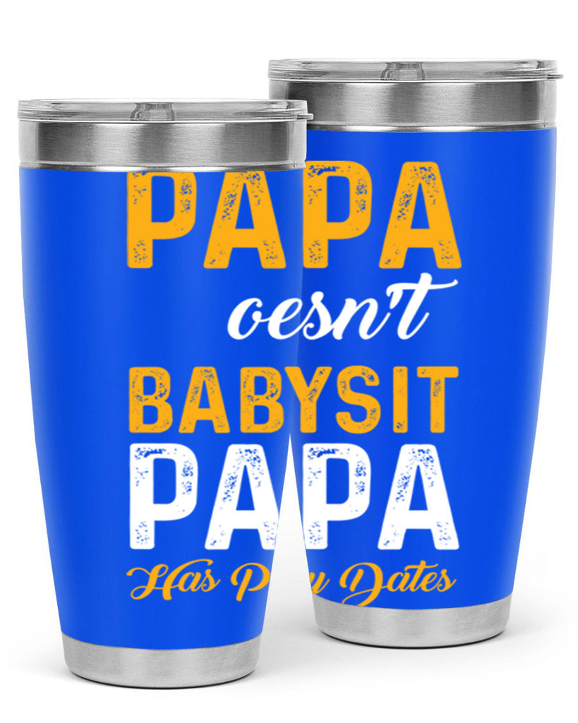 Papa 124#- grandpa - papa- Tumbler