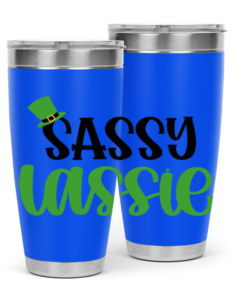 Sassy Iassie Style 34#- St Patricks Day- Tumbler