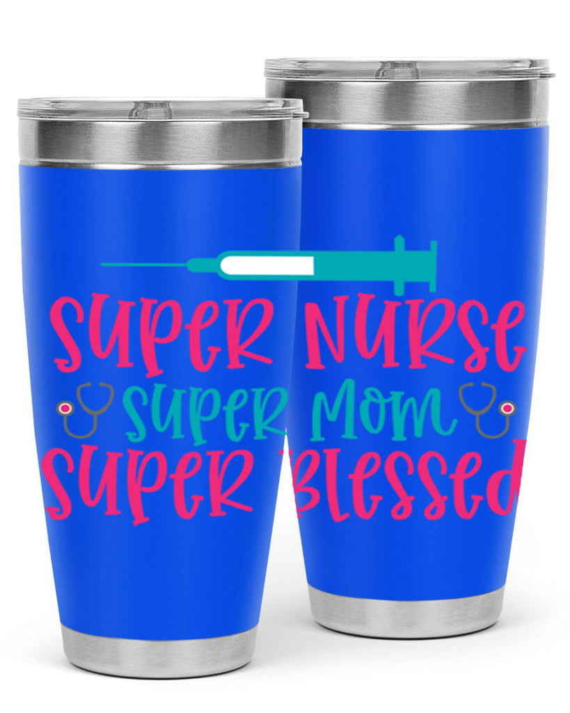 Super Nurse Super Mom Style Style 24#- nurse- tumbler