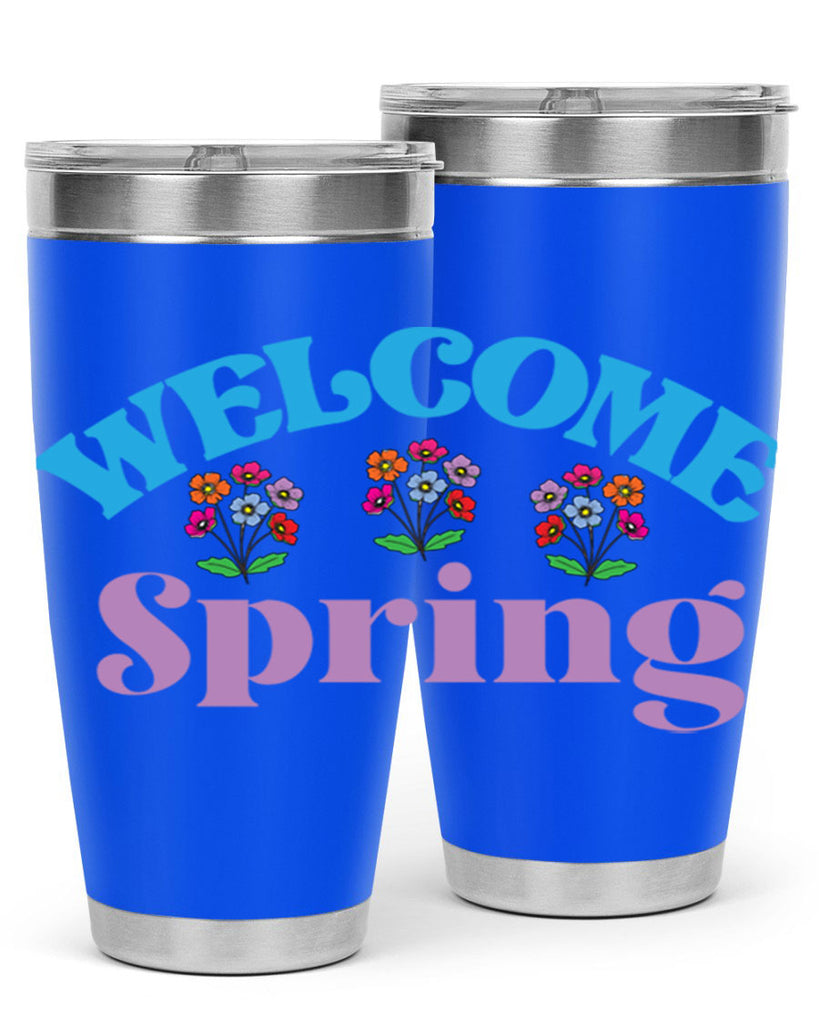 Welcome Spring  600#- spring- Tumbler