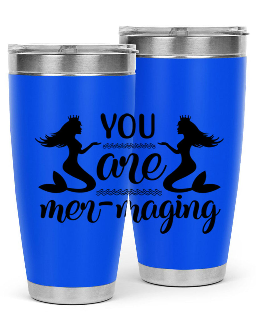 You are mermaging design 686#- mermaid- Tumbler