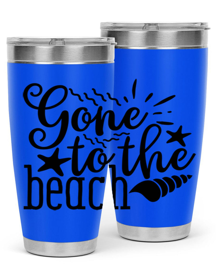 gone to the beach Style 100#- summer- Tumbler