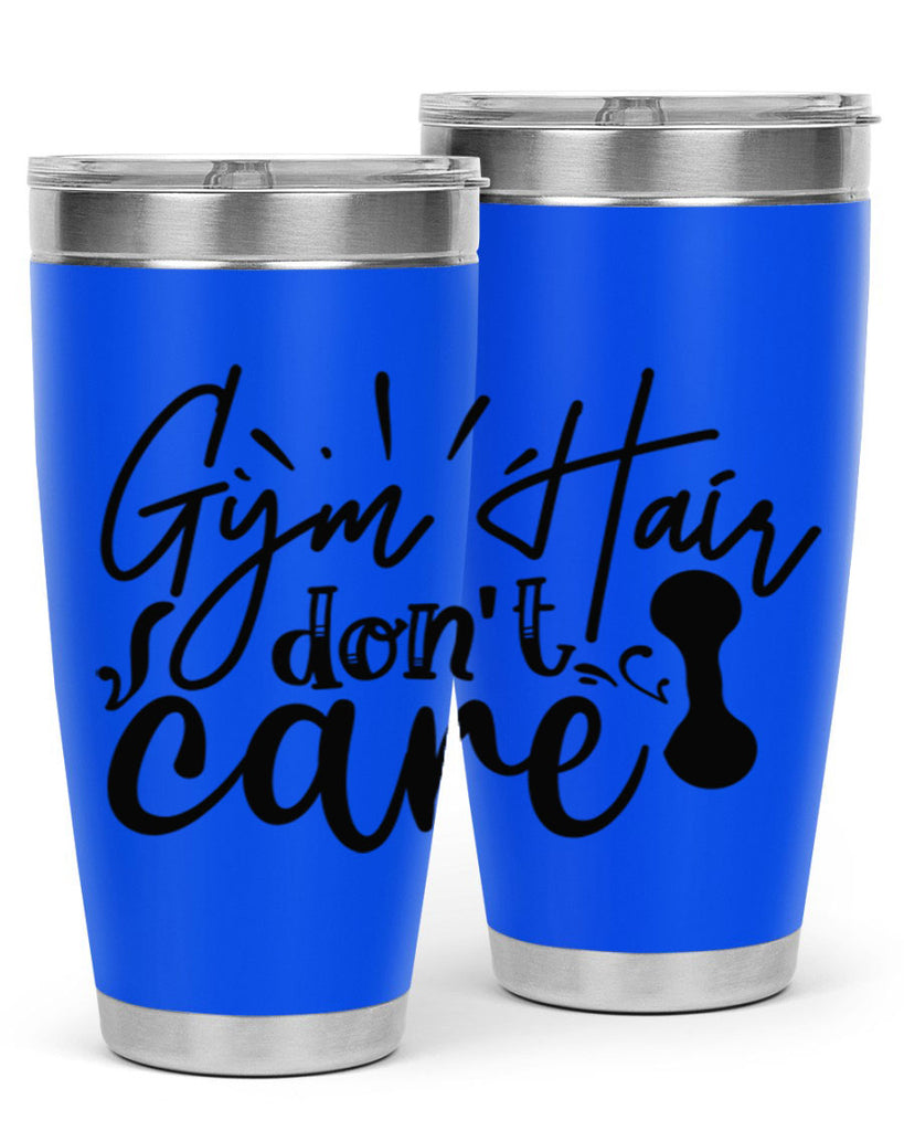 gym hair dont care 43#- gym- Tumbler