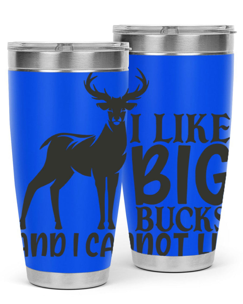 i like big bucks and i cannot lie 8#- hunting- Tumbler