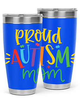 proud autism mom Style 35#- autism- Tumbler
