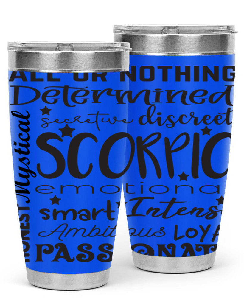 scorpio 572#- zodiac- Tumbler