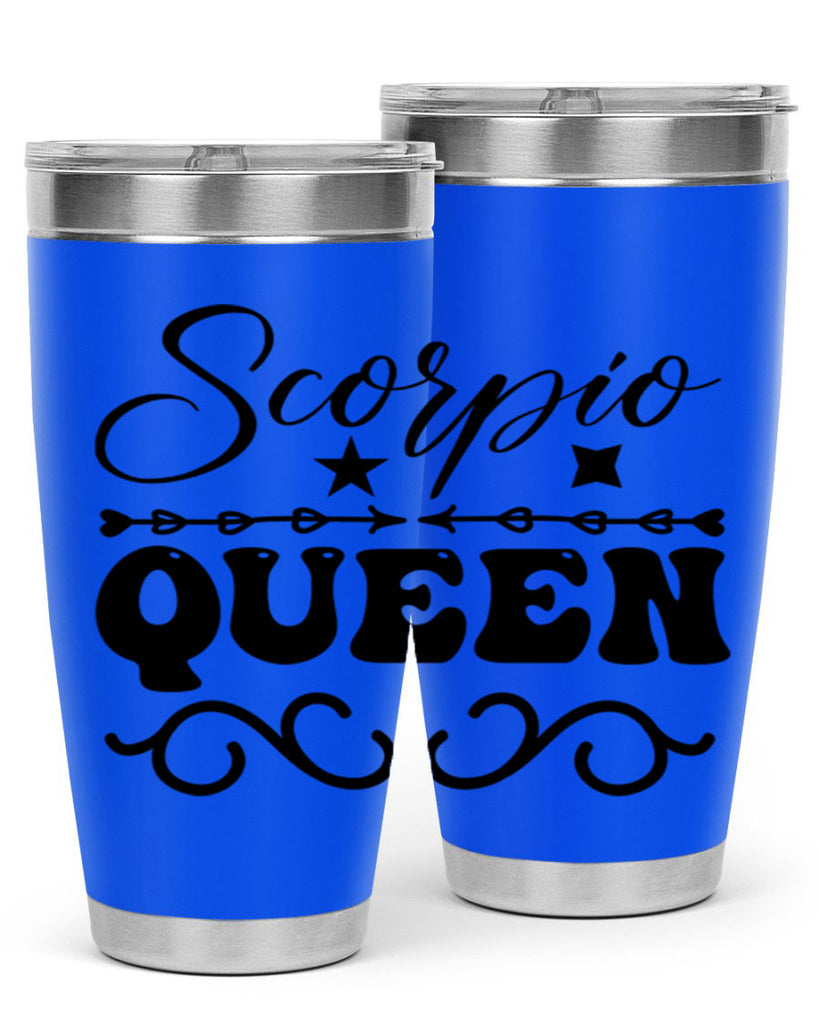 scorpio queen 447#- zodiac- Tumbler