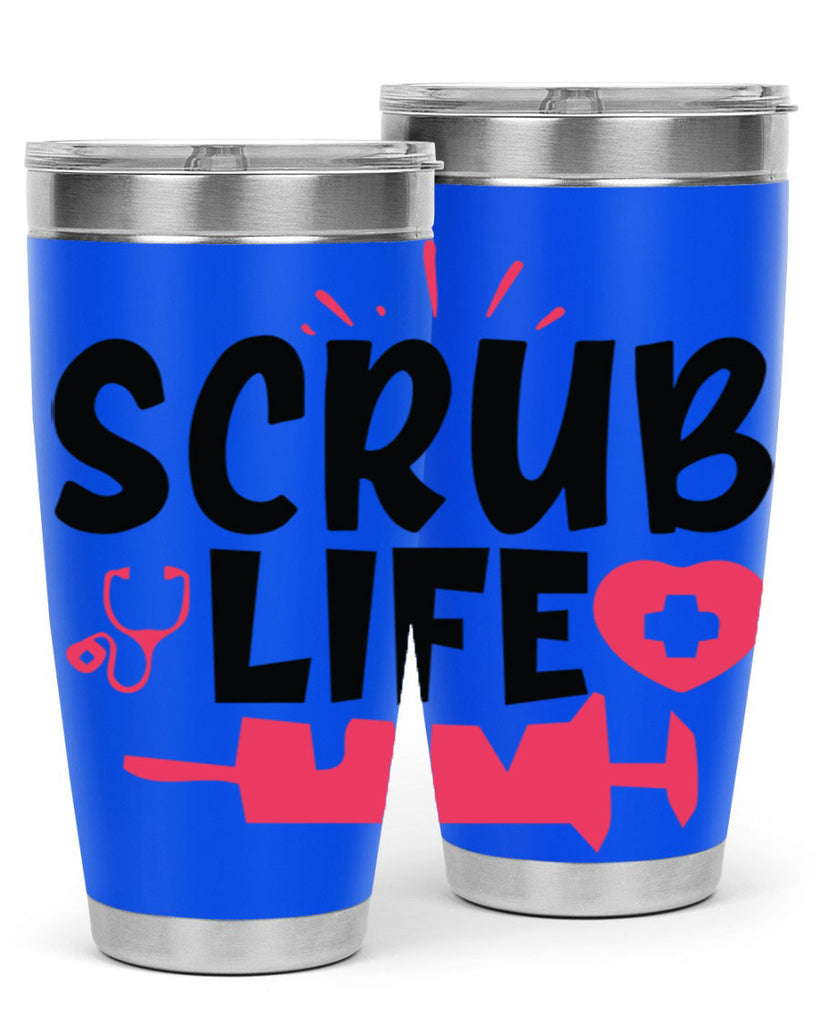 scrub life Style 352#- nurse- tumbler
