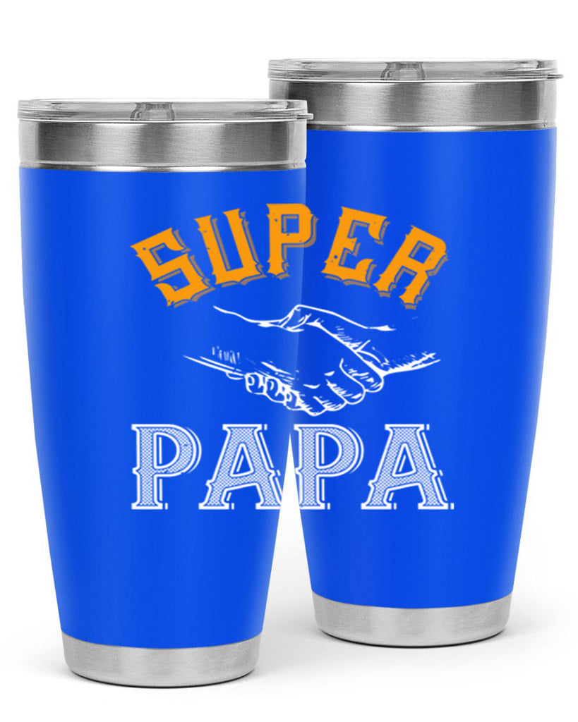 super papa 8#- grandpa - papa- Tumbler