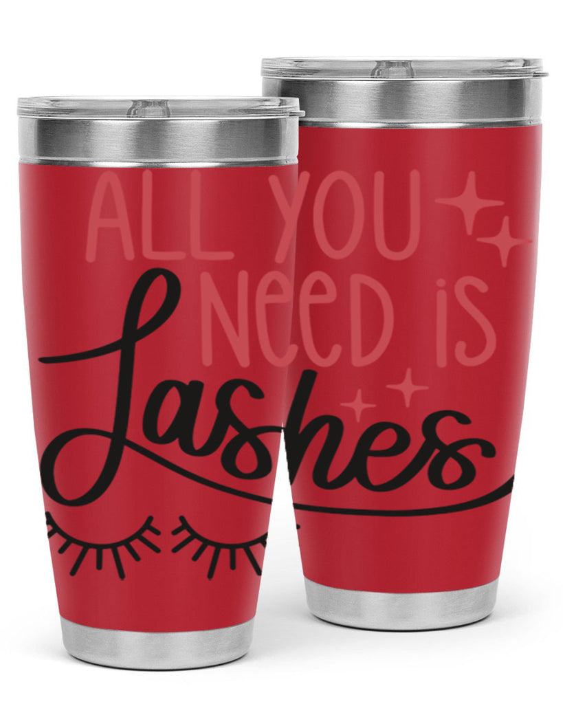 All You Need Is Lashes Style 146#- make up- Tumbler