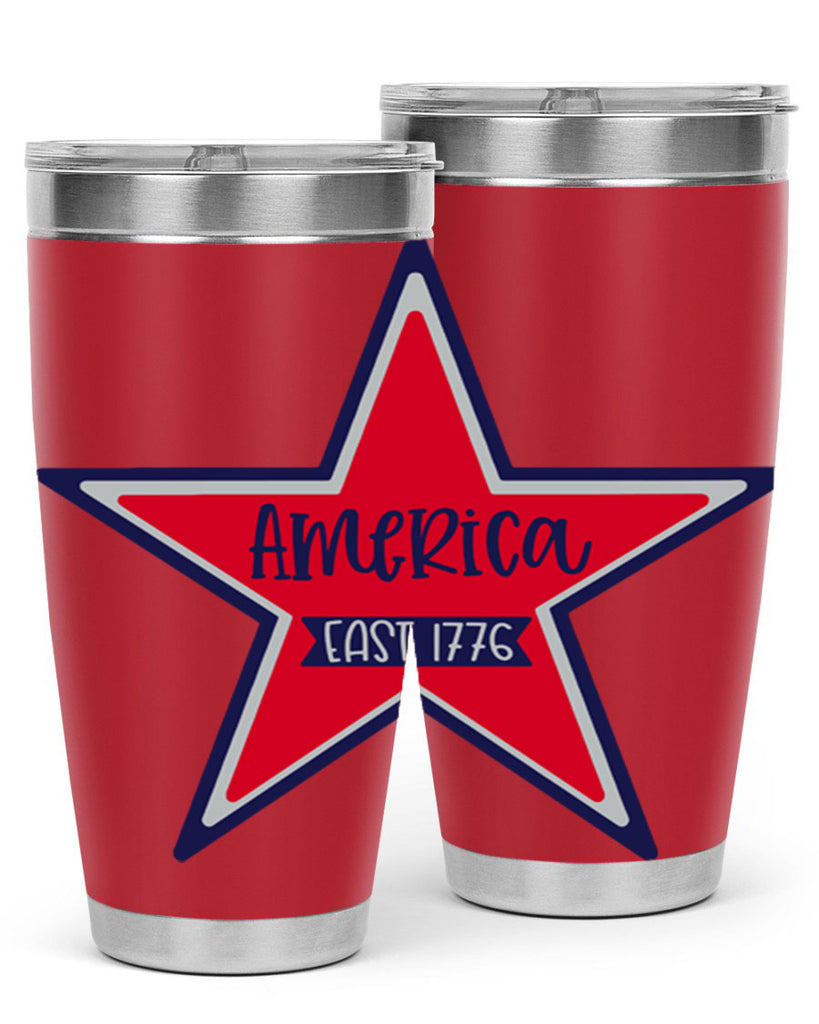 America East Style 144#- Fourt Of July- Tumbler
