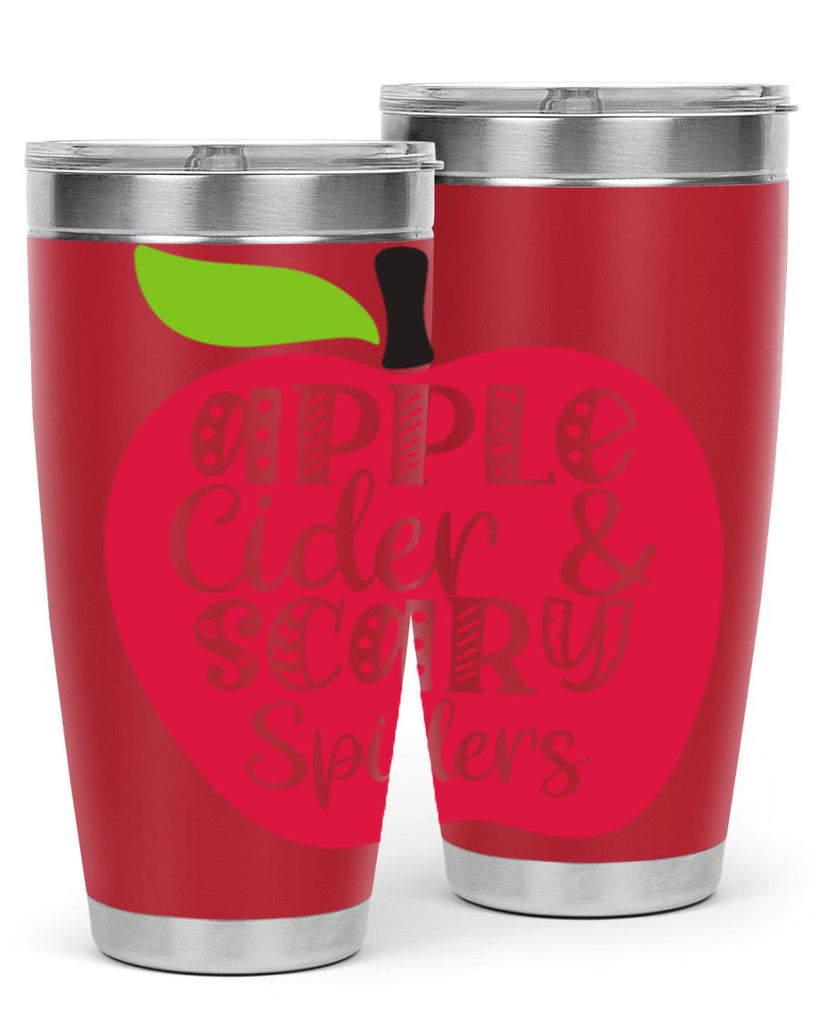 Apple Cider Scary Spiders 10#- fall- Tumbler