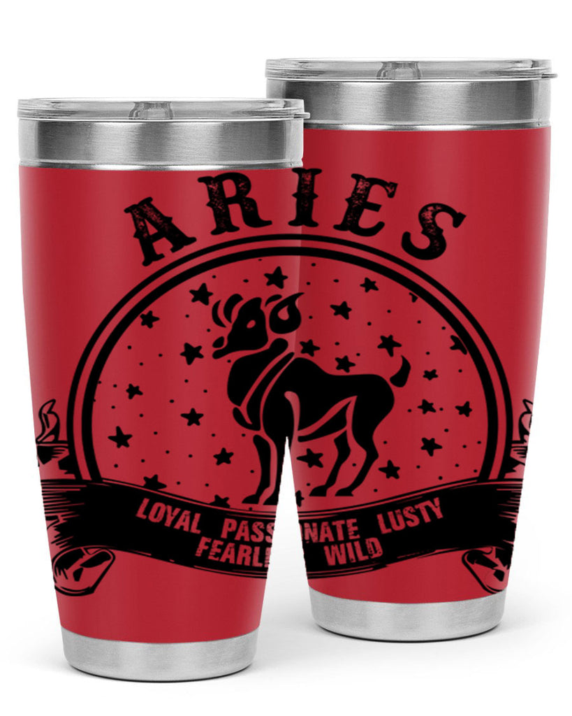Aries 1#- zodiac- Tumbler