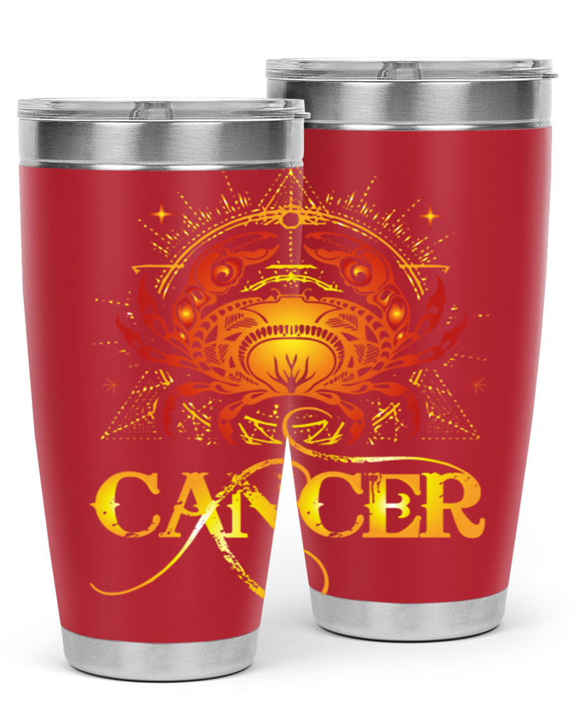 Cancer 163#- zodiac- Tumbler