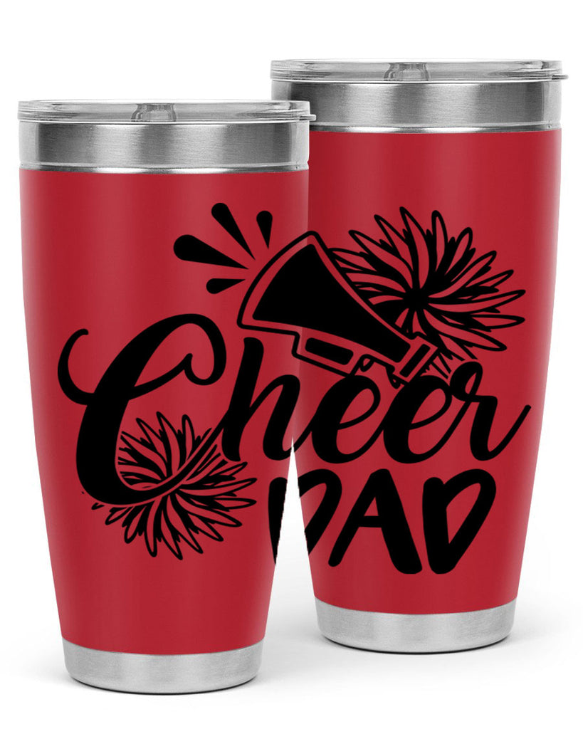 Cheer dad 1391#- cheer- Tumbler