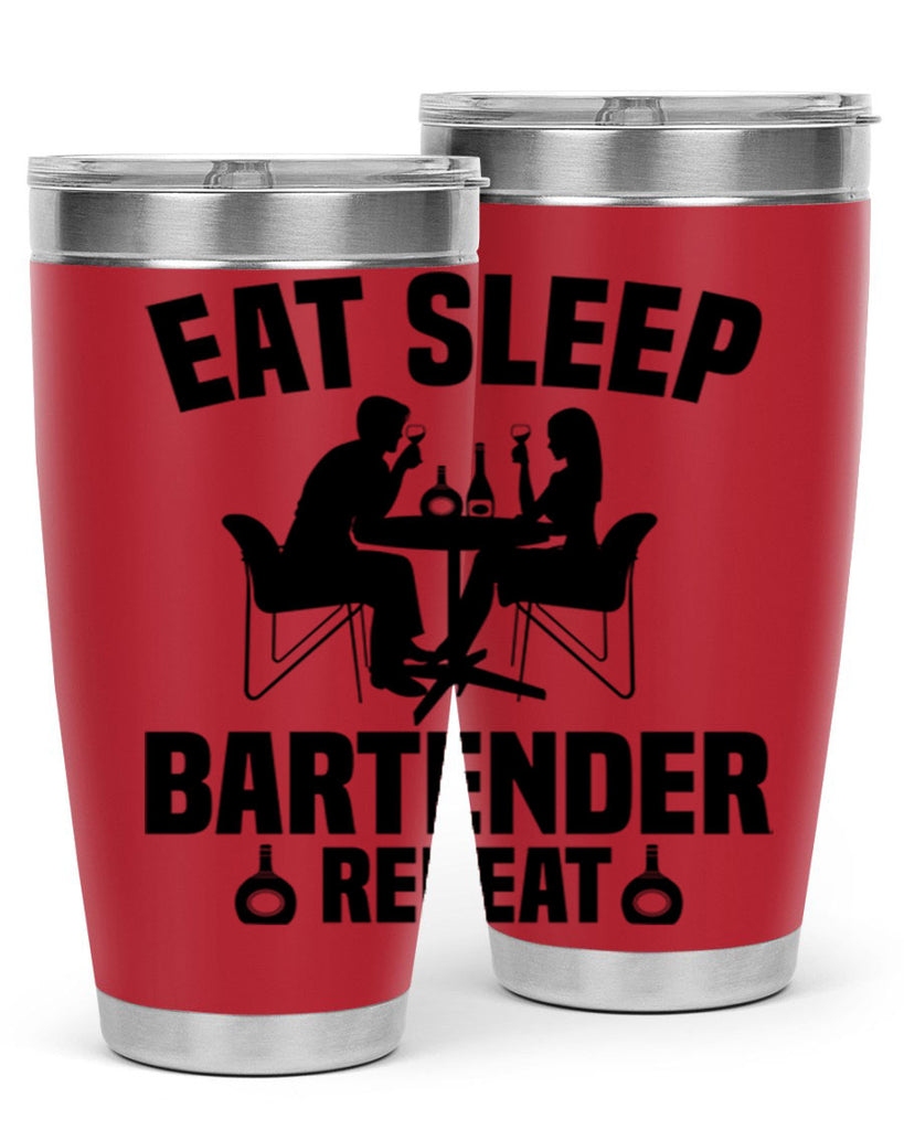 Eat sleep Style 3#- bartender- tumbler