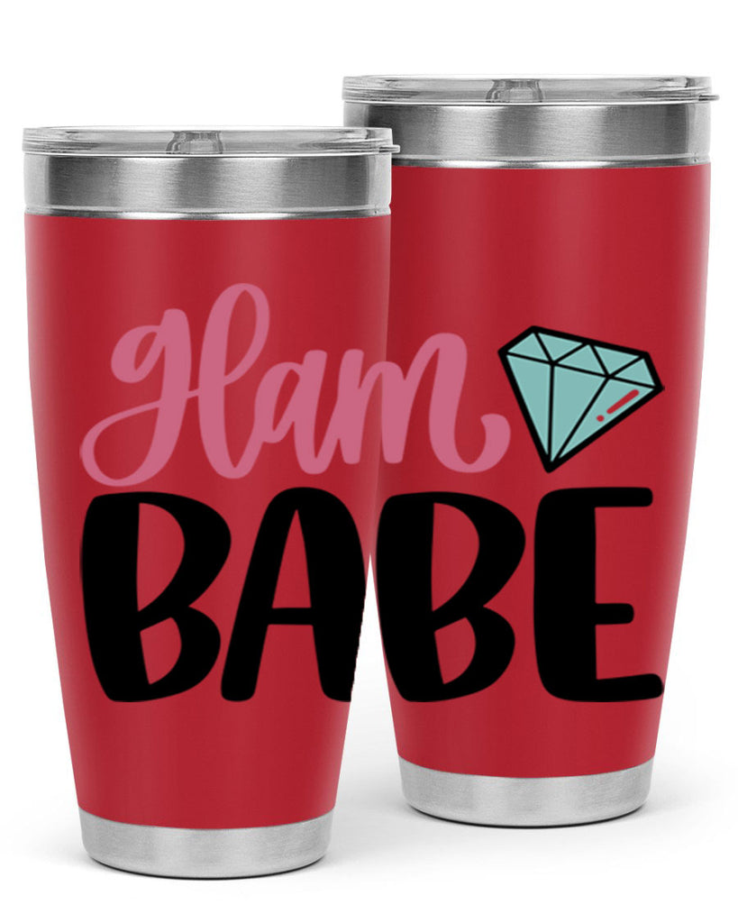 Glam Babe Style 98#- make up- Tumbler