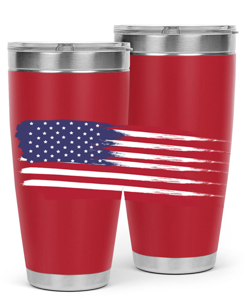 Grunge Flag 54#- Us Flags- Tumbler