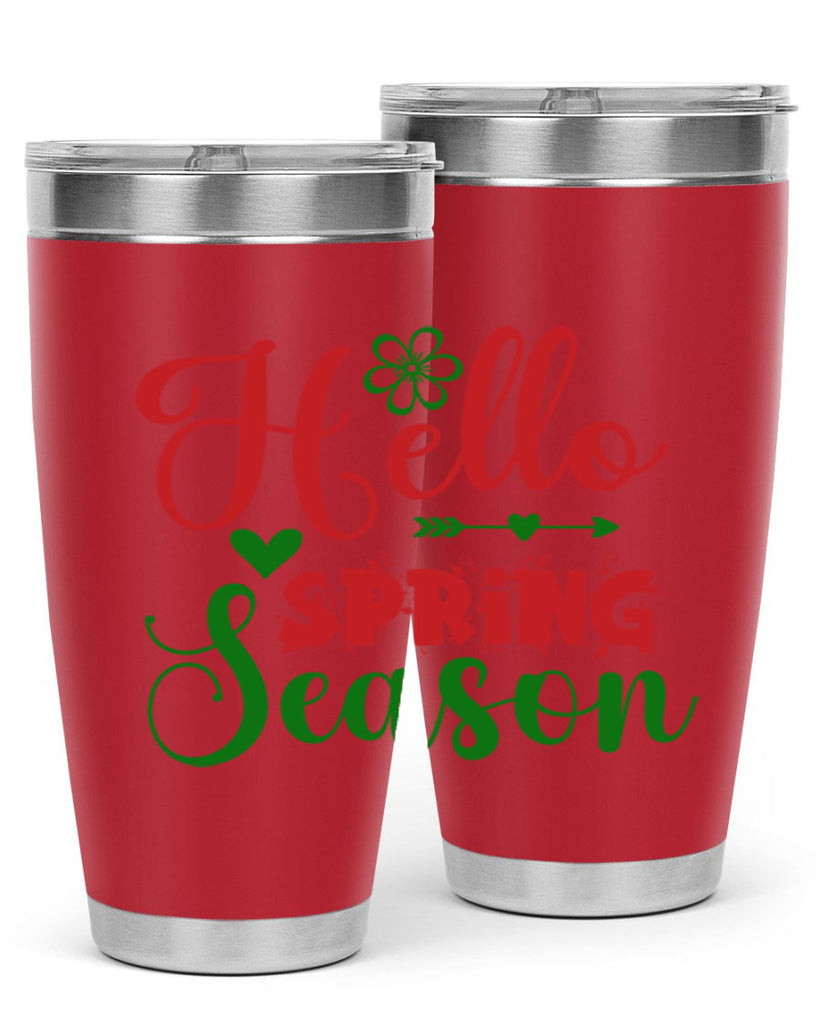 Hello Spring Season 224#- spring- Tumbler