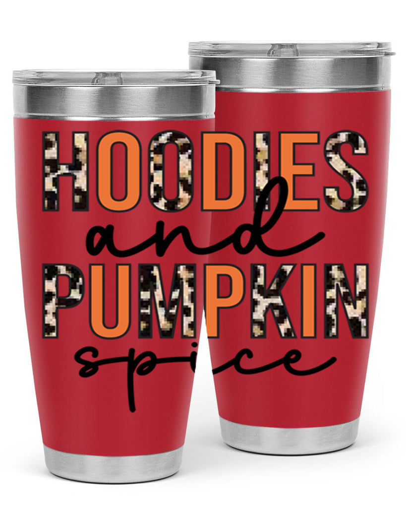 Hoodies and pumpkin spice 317#- fall- Tumbler
