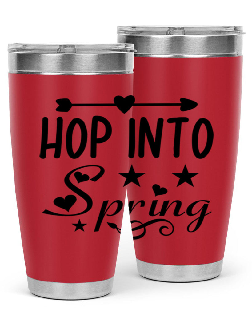 Hop into Spring 249#- spring- Tumbler
