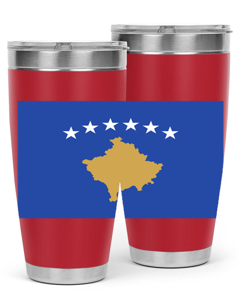 Kosovo 108#- world flags- Tumbler