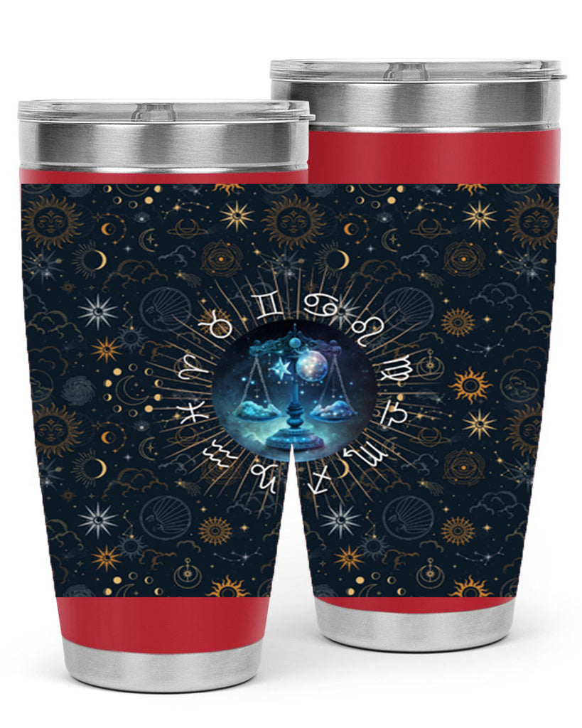 Libra Straight 317#- zodiac- Tumbler