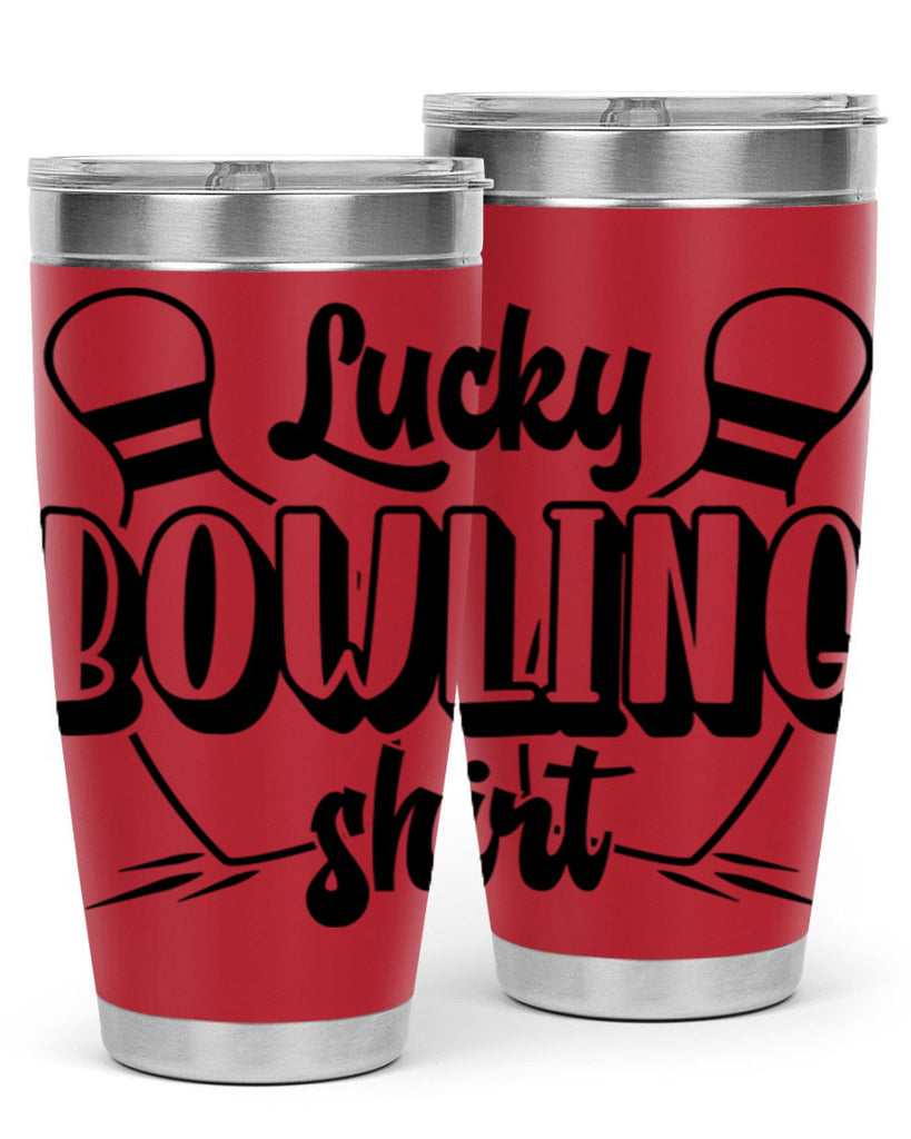 Lucky bowling shirt 690#- bowlig- Tumbler
