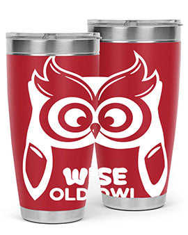 Owl Lover Wise Old Owl A TurtleRabbit 13#- owl- Tumblers