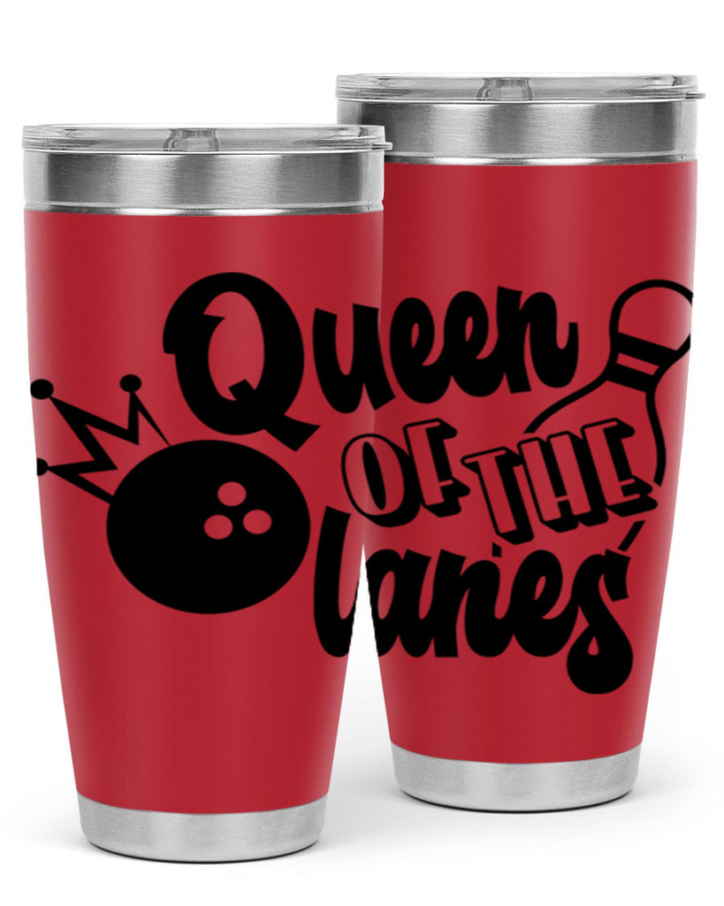 Queen of the lanes 559#- bowlig- Tumbler