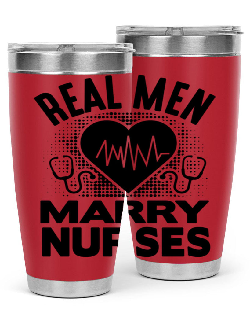 Real men Style 253#- nurse- tumbler