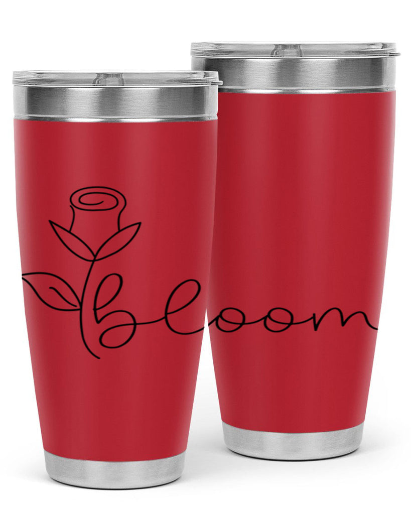 Rosebud line bloom400#- spring- Tumbler