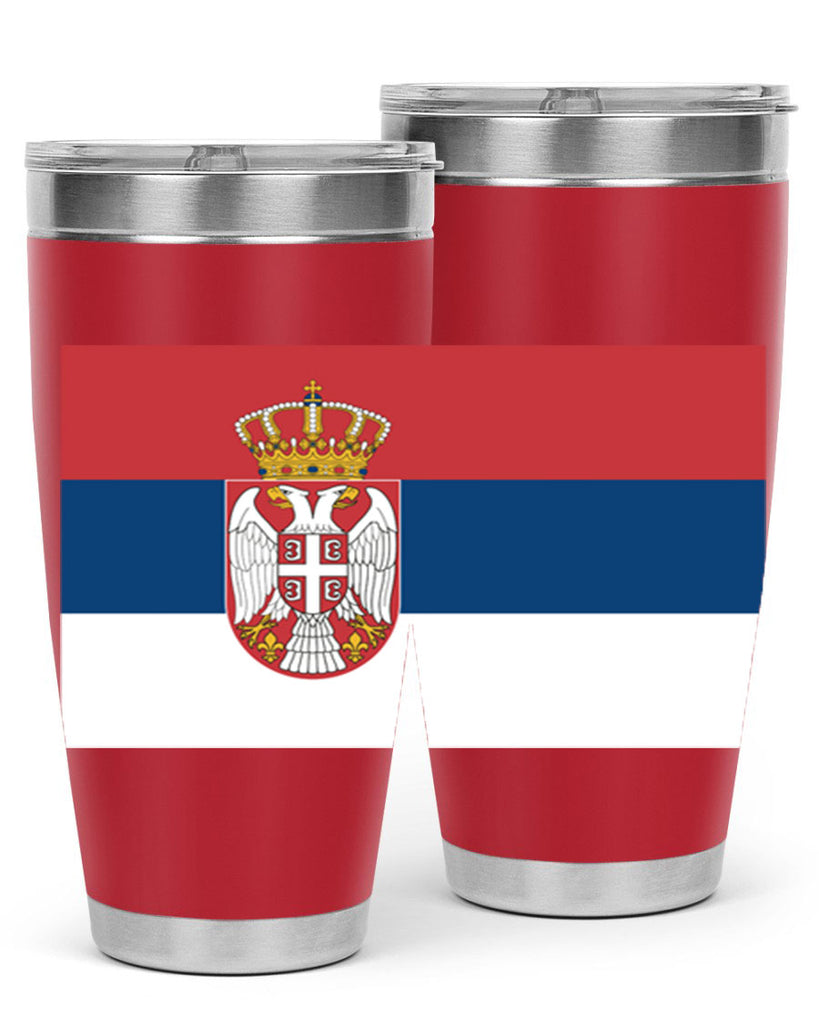 Serbia 44#- world flags- Tumbler
