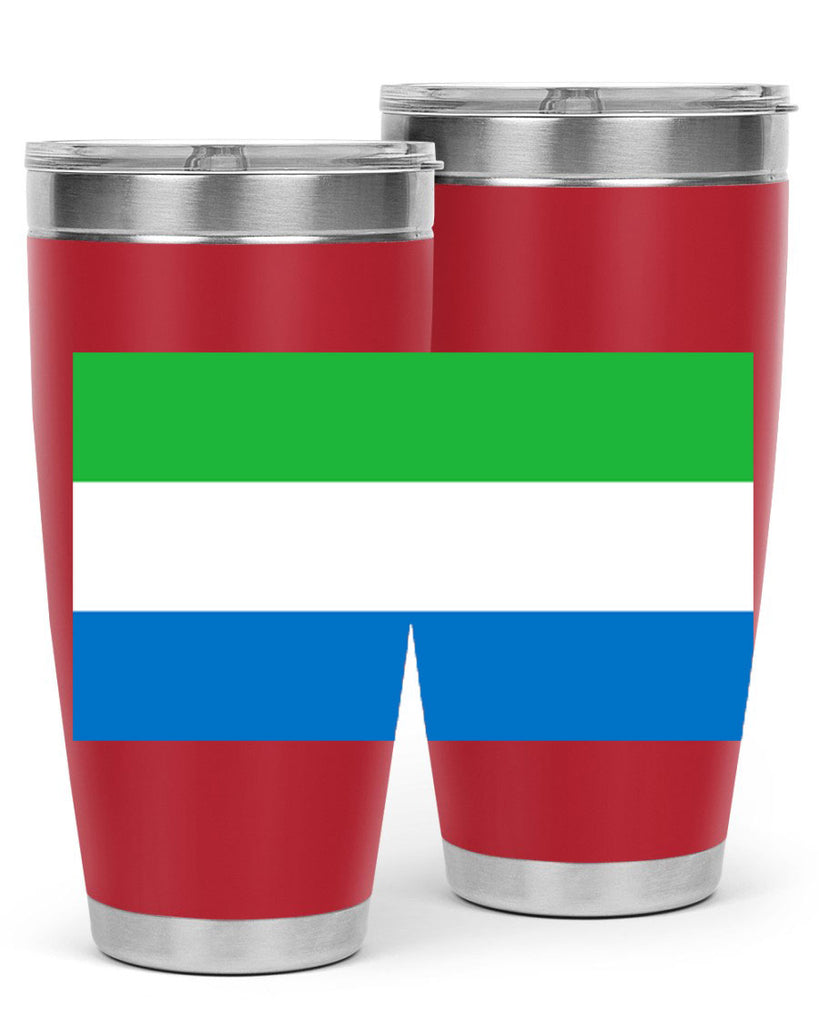 Sierra Leone 42#- world flags- Tumbler