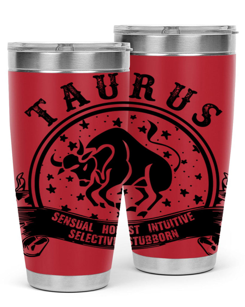 Taurus 5#- zodiac- Tumbler