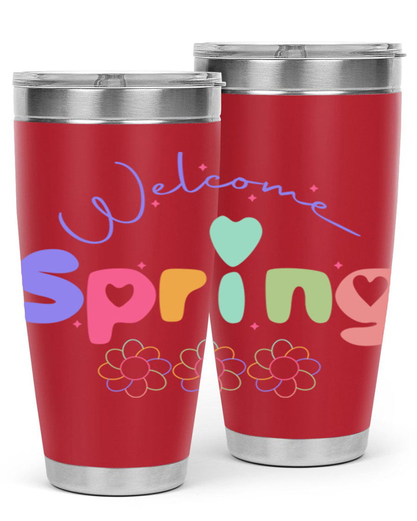 Welcome Spring583#- spring- Tumbler