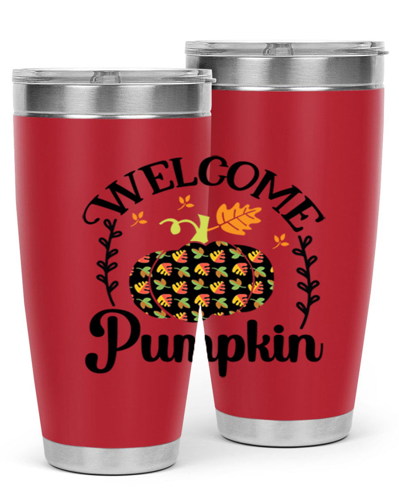Welcomepumpkin 640#- fall- Tumbler