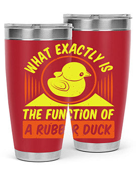 What exactly is the function of a rubber duck Style 10#- duck- Tumbler