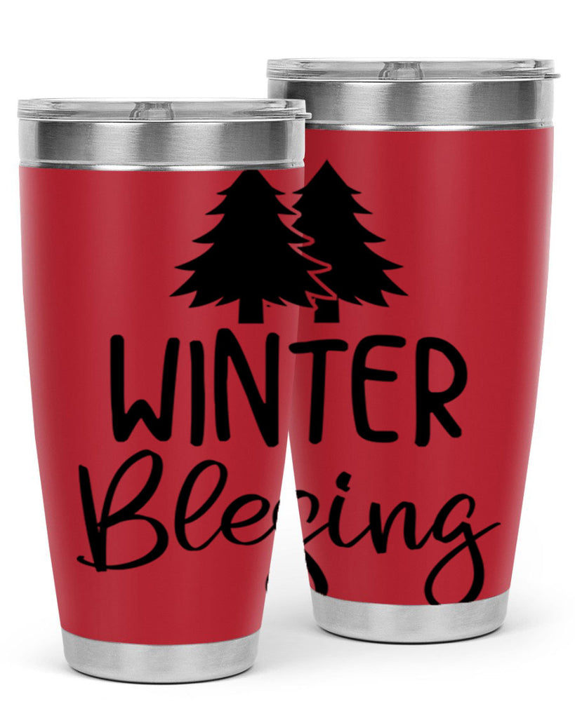 Winter Blesing483#- winter- Tumbler