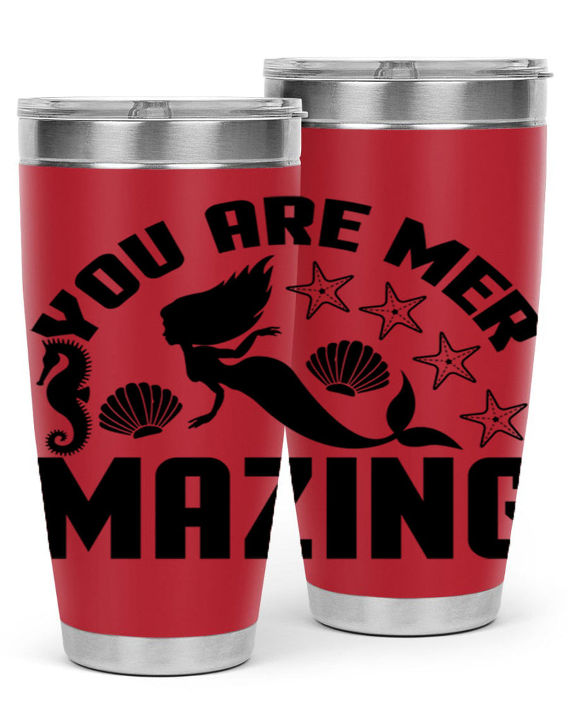 You are mer mazing 685#- mermaid- Tumbler