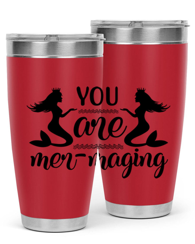You are mermaging design 686#- mermaid- Tumbler