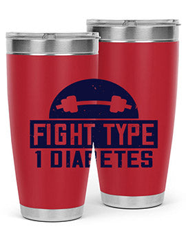 fight type diabetes Style 37#- diabetes- Tumbler