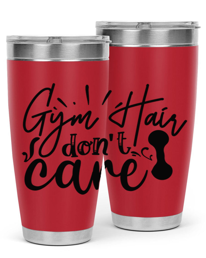 gym hair dont care 43#- gym- Tumbler