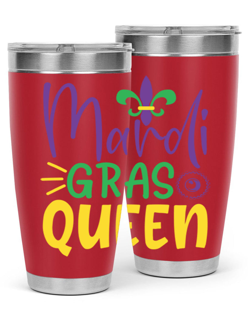 mardi gras queen 79#- mardi gras- Tumbler