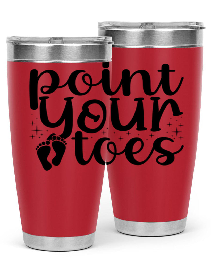 point your toes67#- ballet- Tumbler