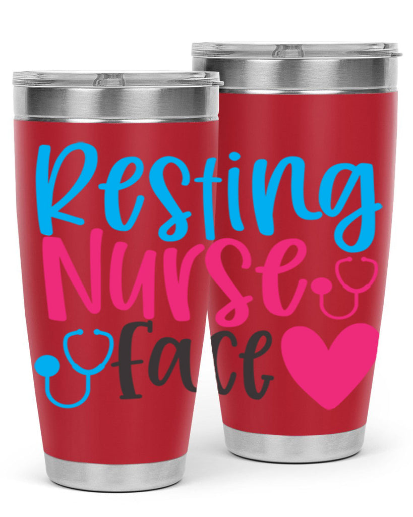 resting nurse face Style Style 56#- nurse- tumbler