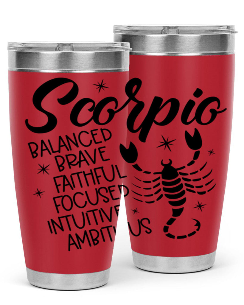 scorpio 436#- zodiac- Tumbler