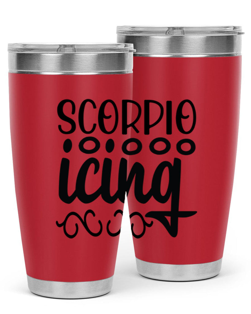 scorpio icing 441#- zodiac- Tumbler