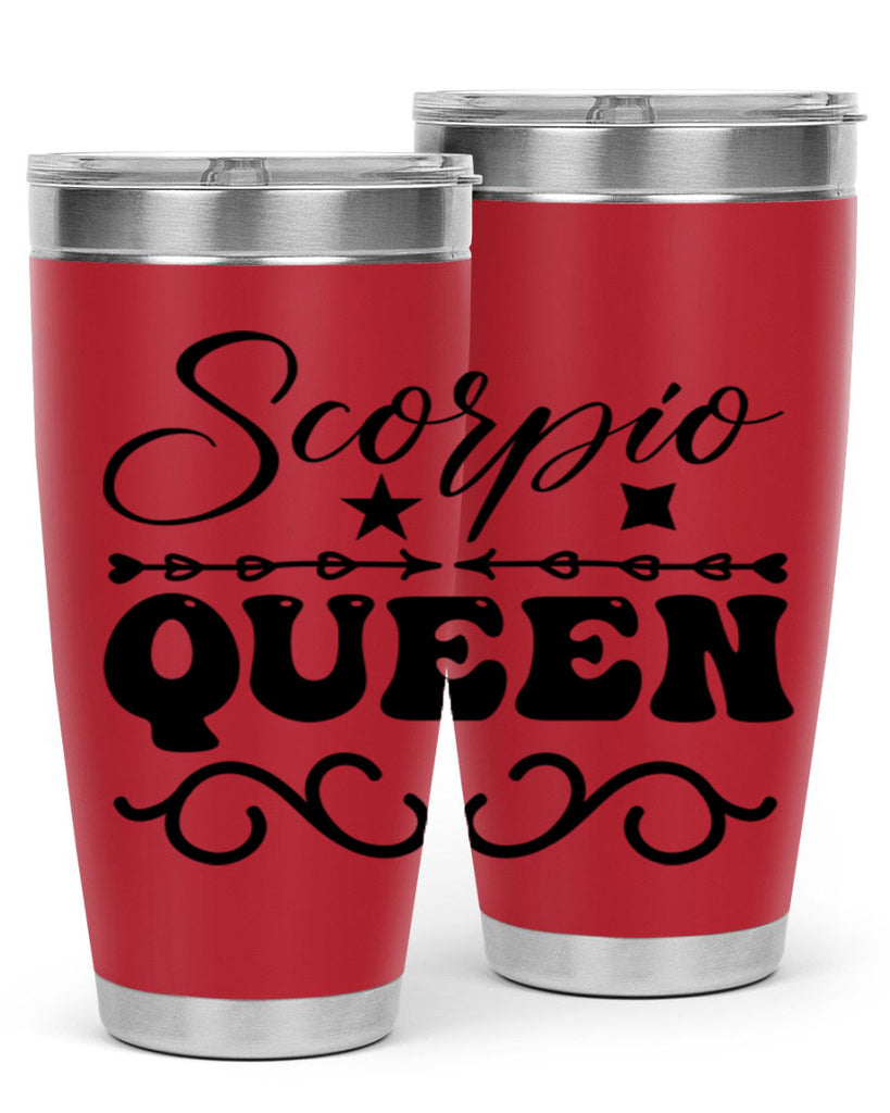 scorpio queen 447#- zodiac- Tumbler